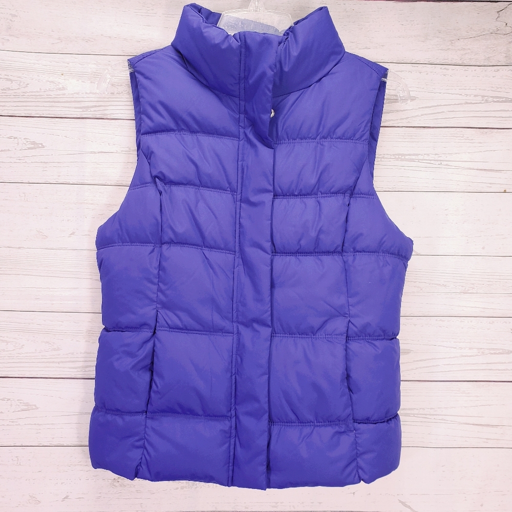 Gap Vest Padded Size S Purple